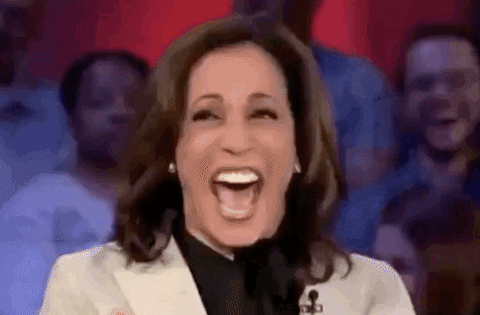 Vice President-elect Kamala Harris laughing