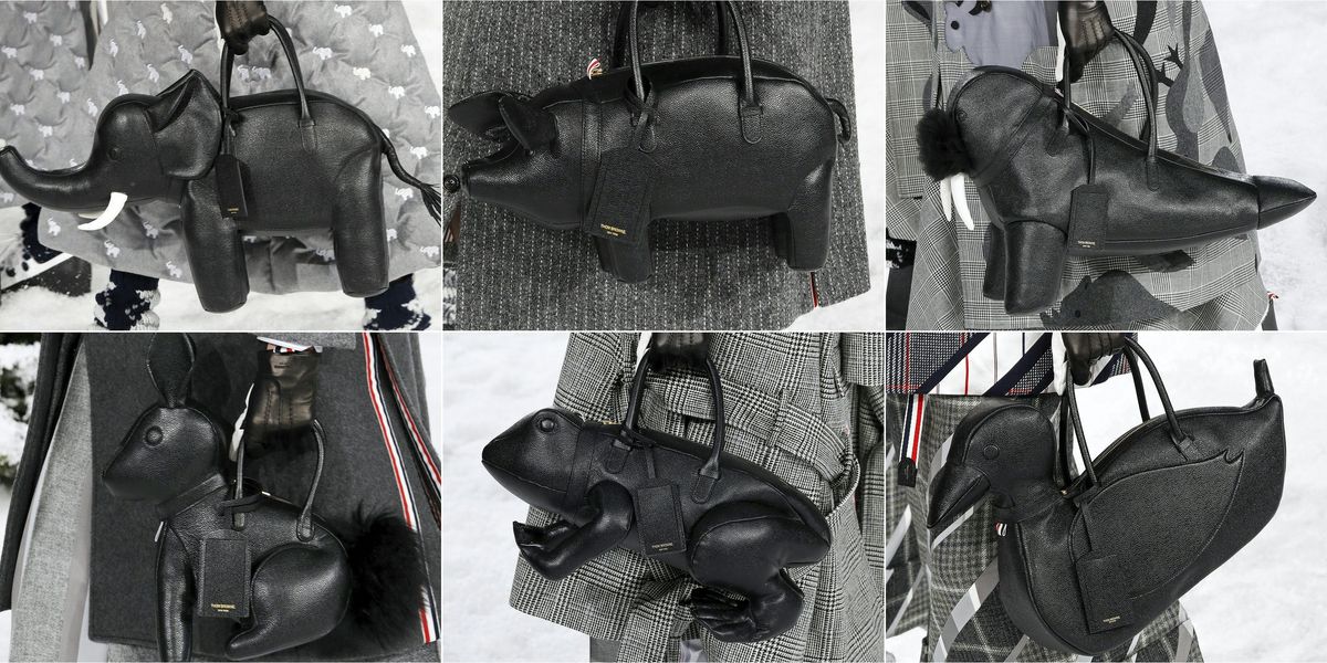 Which Thom Browne Animal Will You Be Carrying Around?