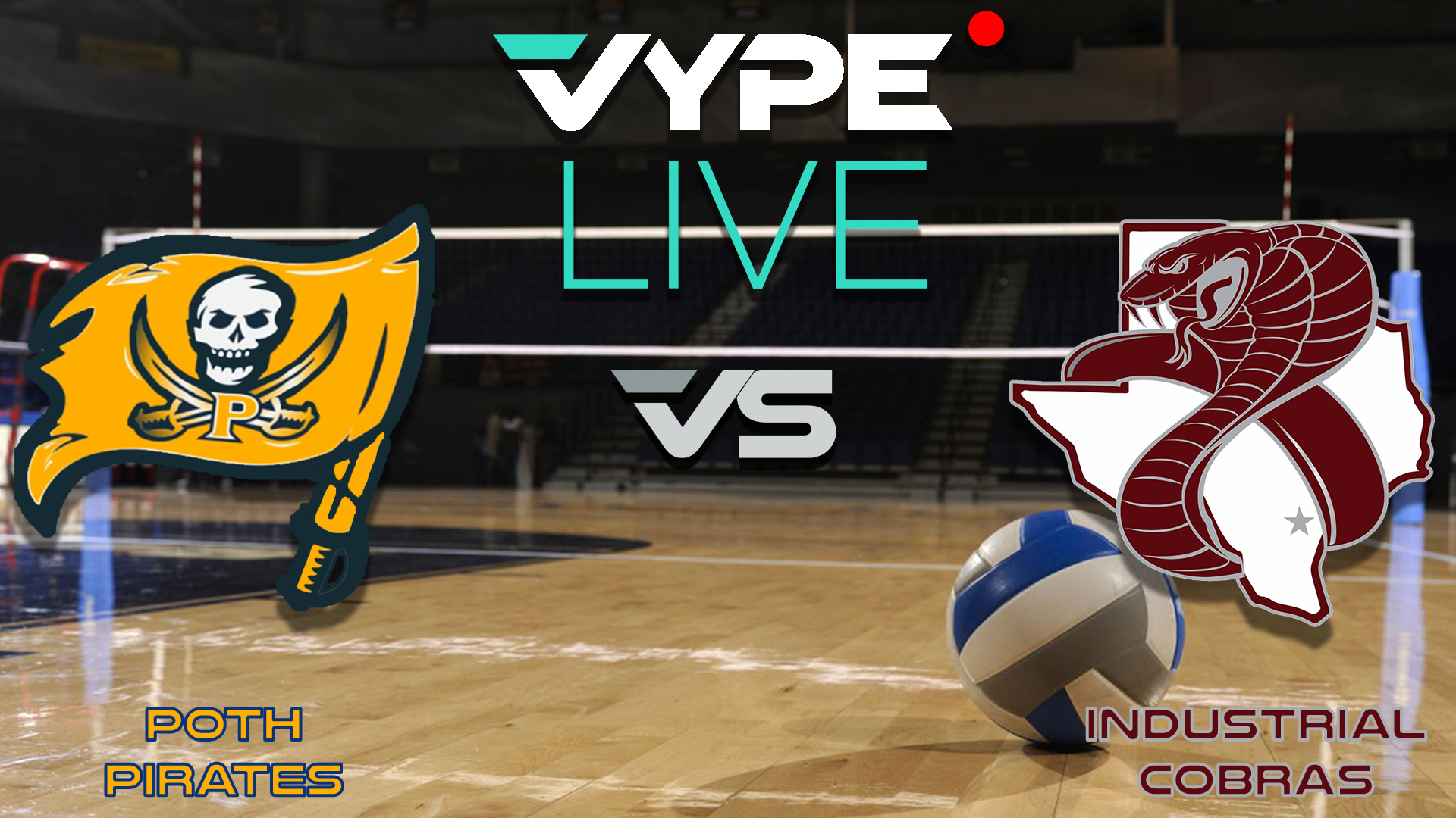 VYPE Live - Volleyball: Poth vs Industrial