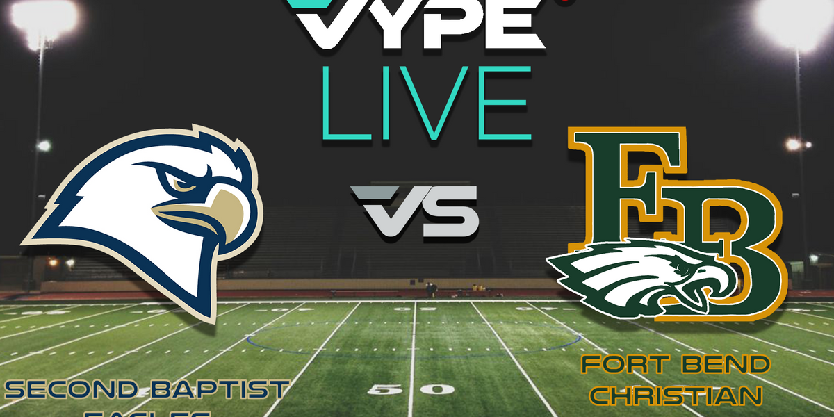 FOOTBALL LIVE: Fort Bend Christian Academy vs Second Baptist