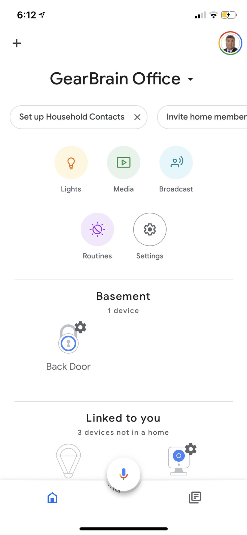 Use Google Home app to connect with Lockly.