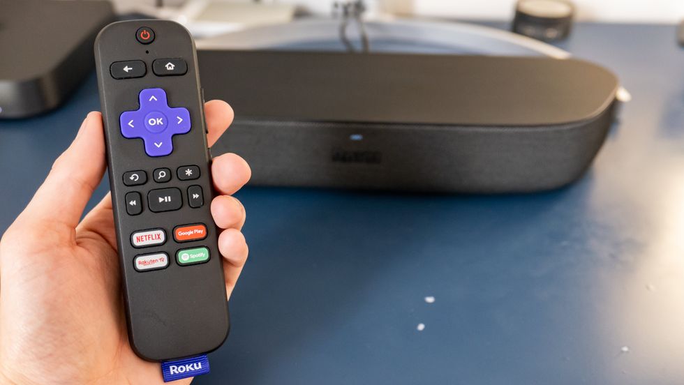 Remote for the Roku Streambar