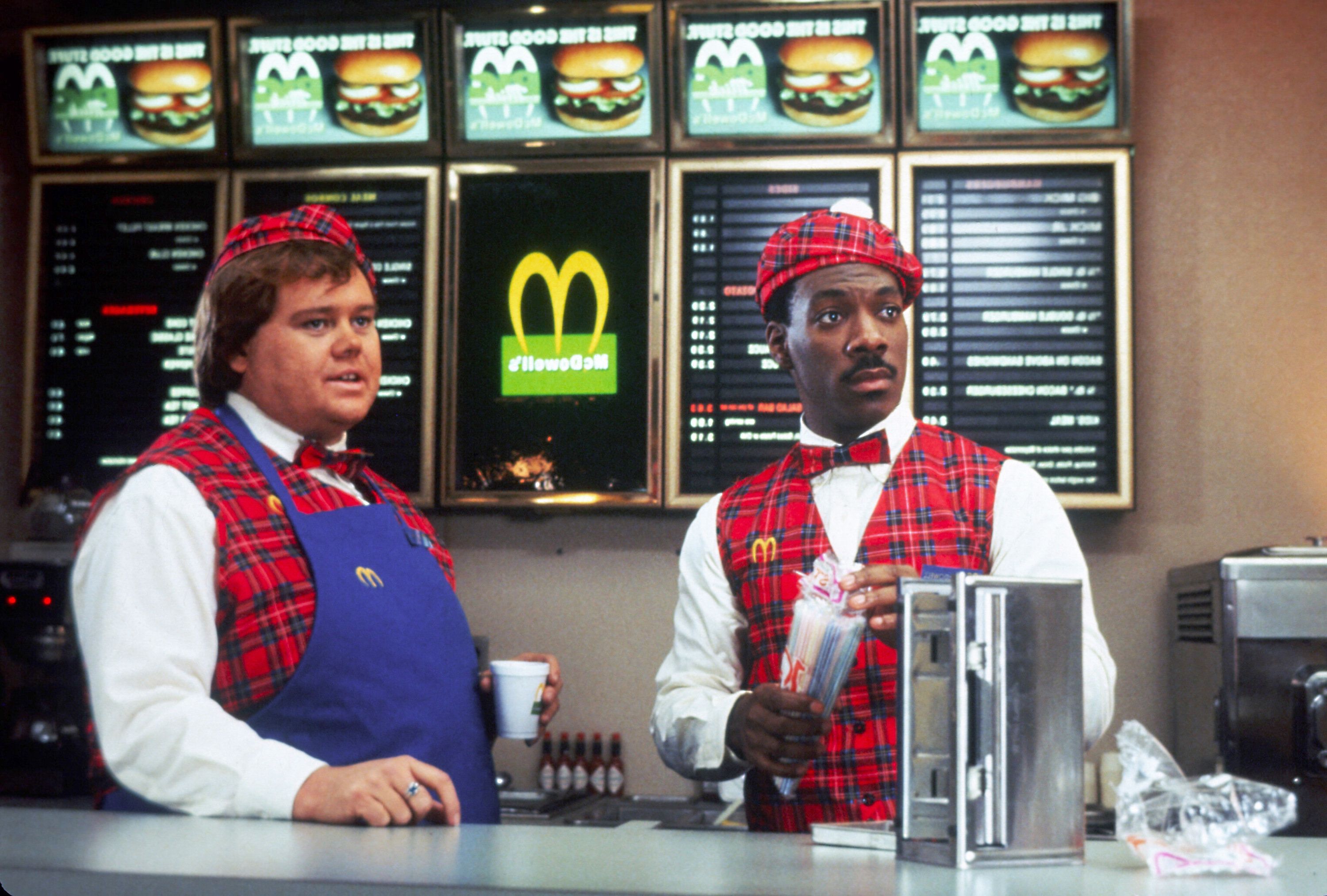 \u200bAkeem working at McDowell's