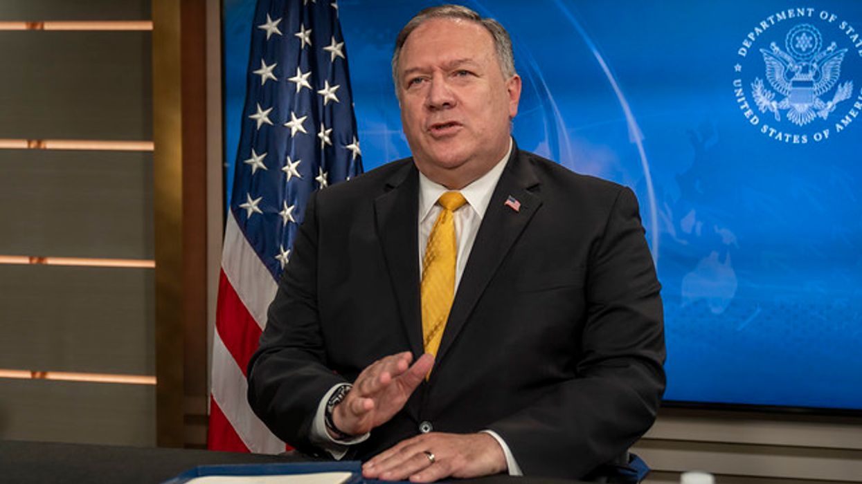 Pompeo Stops Licking Trump's Boot To Kick Him While He's Down