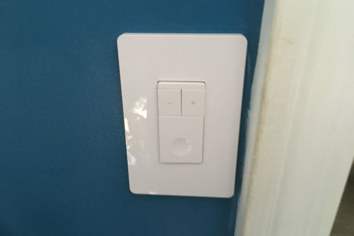 TratLife Smart Dimmer Switch on the wall