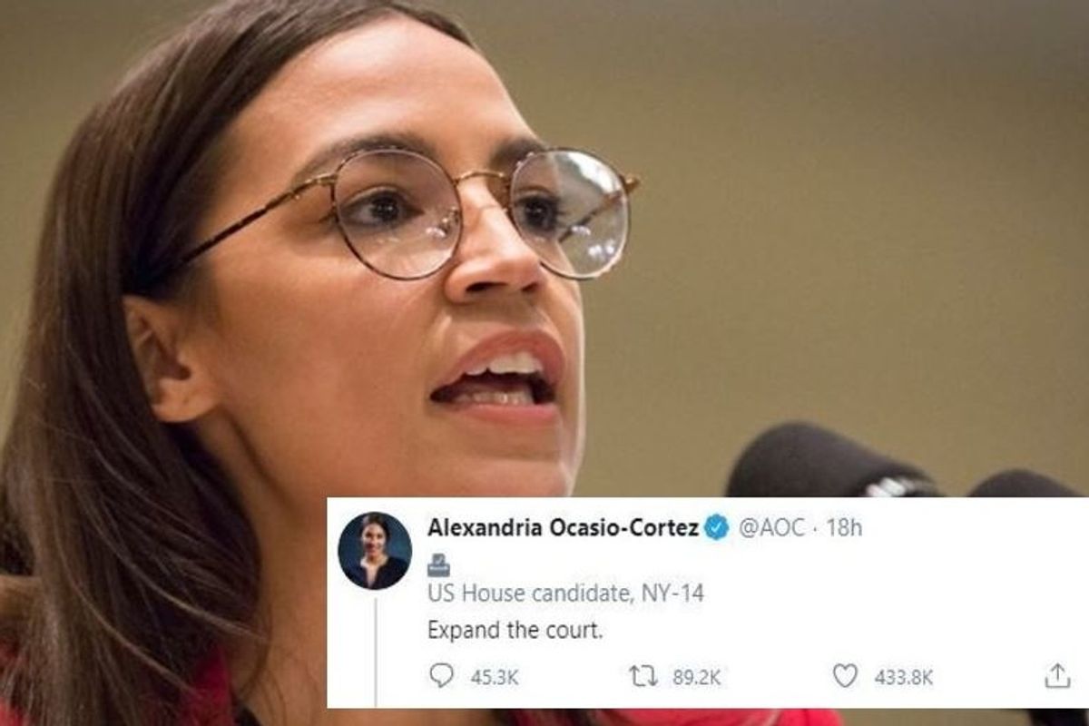 AOC calls out fellow Dems for lacking the 'stones' to play 'hardball' on the Supreme Court