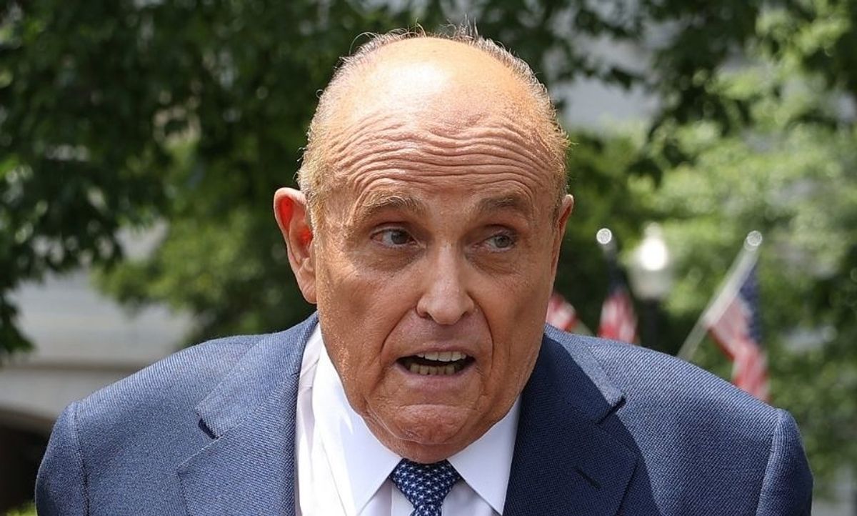 People Can’t Stop Mocking Rudy Giuliani for Declaring a ‘Great RED Wave’ Is Coming