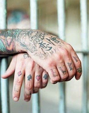 The Insane (and Frightening) Meanings Behind Prison Tattoos | 22 Words