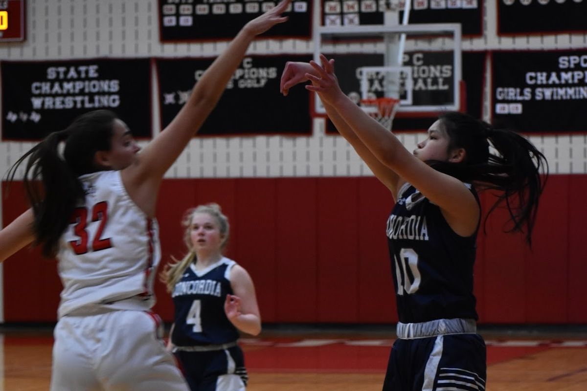 Running point with Concordia Lutheran's Mueller Presented by Athlete Training + Health