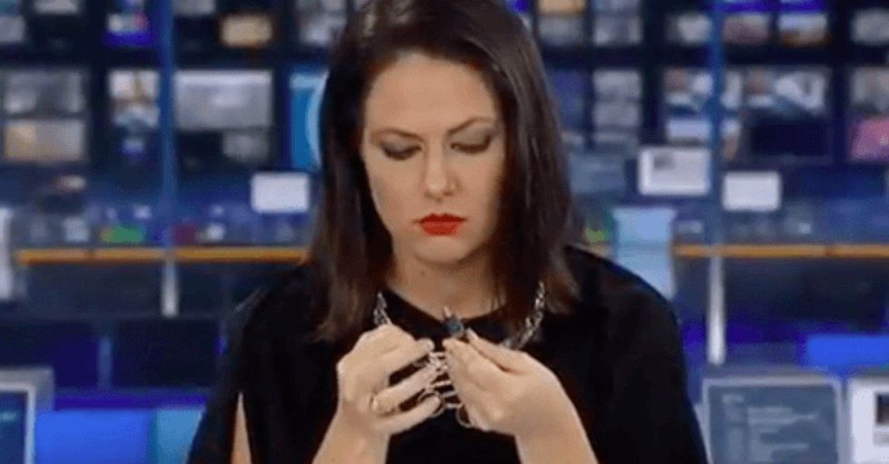 Daydreaming News Anchor Loses Her Job After Her Blooper