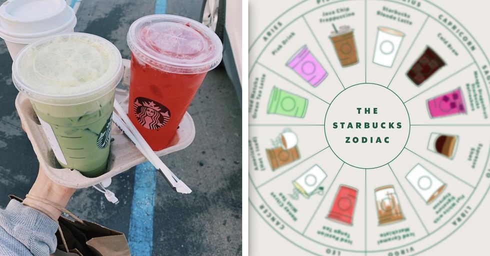 Starbucks Assigned Each Zodiac Sign a Drink and It's Scary Accurate
