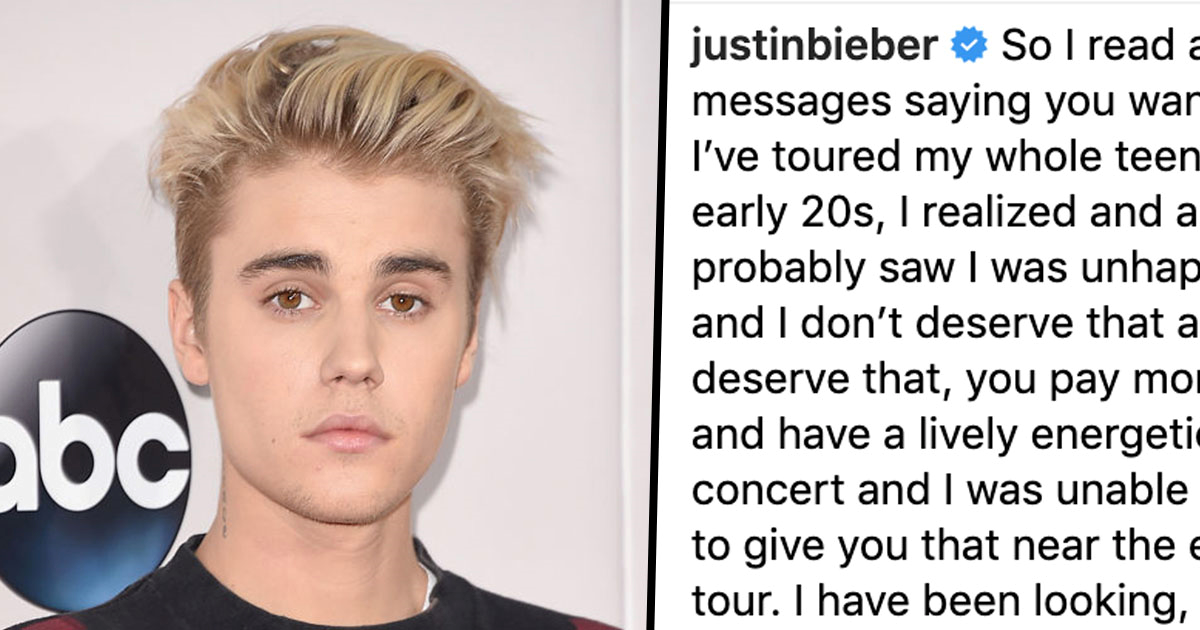 Justin Bieber Worries Fans With Emotional Post On Instagram | 22 Words