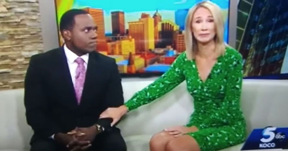 No One Was Even Paying Attention To The News Anchors Until This Was Uttered 22 Words