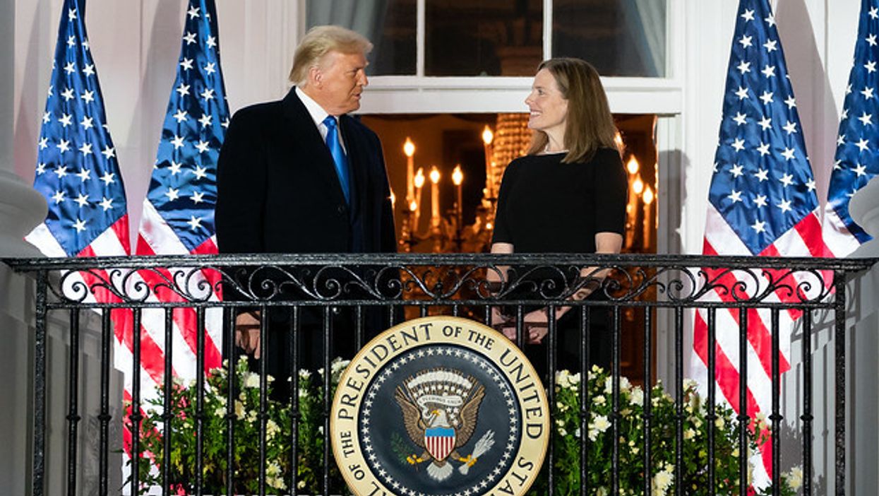Amy Coney Barrett, Donald Trump