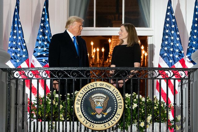 Amy Coney Barrett, Donald Trump
