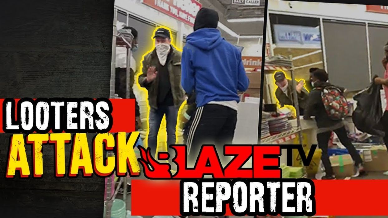 Watch the terrifying moment looters attack BlazeTV reporter covering Philadelphia riots