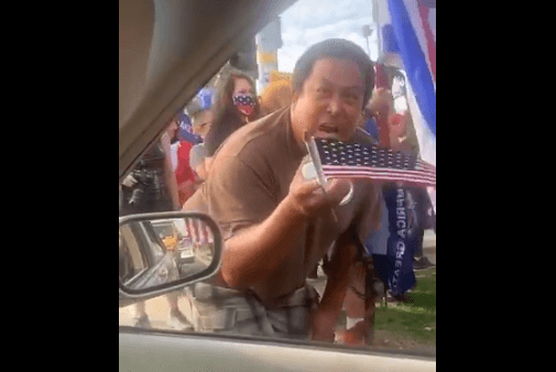 WATCH: Trump Supporter Threatens Driver Unless She Votes For Trump