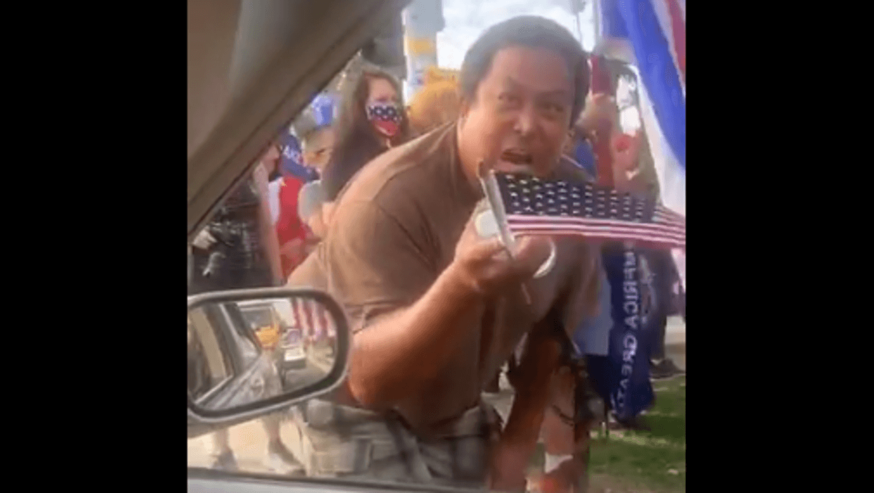 WATCH: Trump Supporter Threatens Driver Unless She Votes For Trump