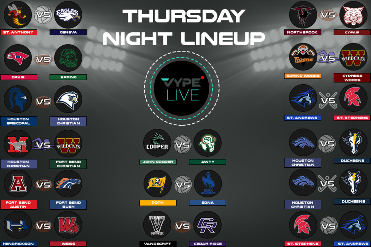 VYPE Live Lineup - Thursday 10/29/20