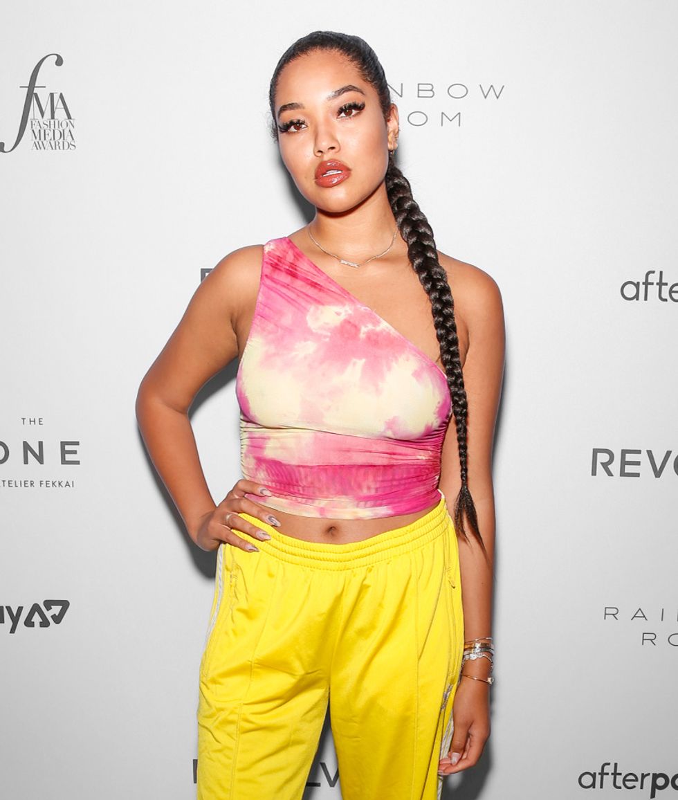 Kimora Lee Simmons Poses Alongside Jordyn Woods' Mother