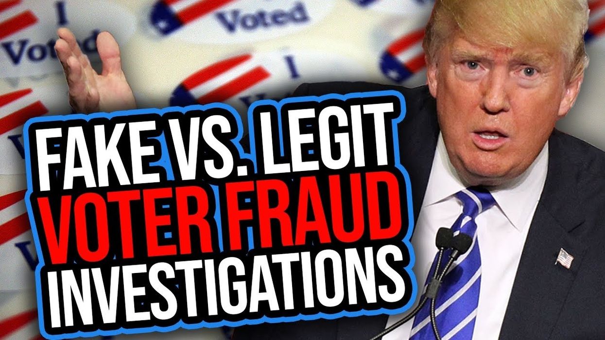 These are the voter fraud claims that Team Trump SHOULD investigate
