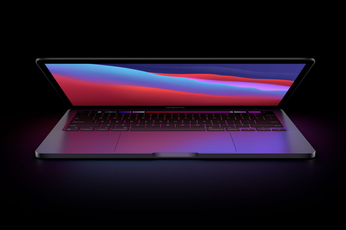 New MacBook Pro running Apple's M1 chip