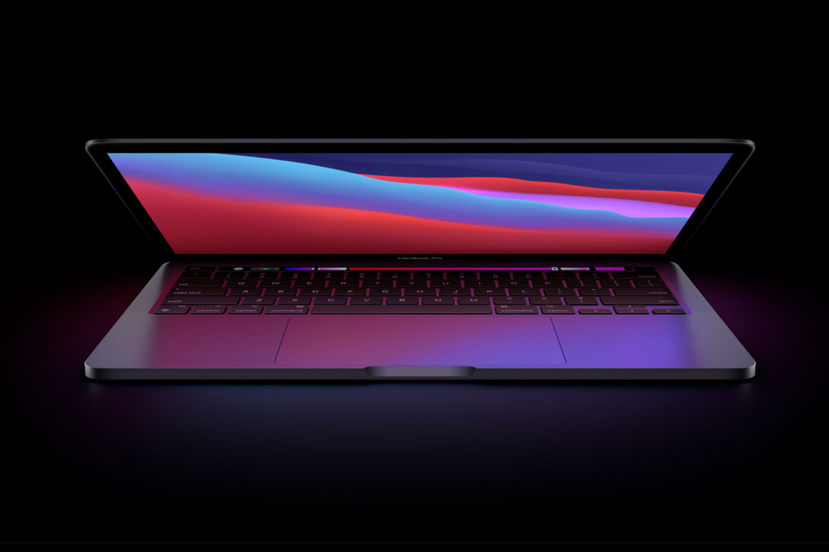 New MacBook Pro running Apple's M1 chip