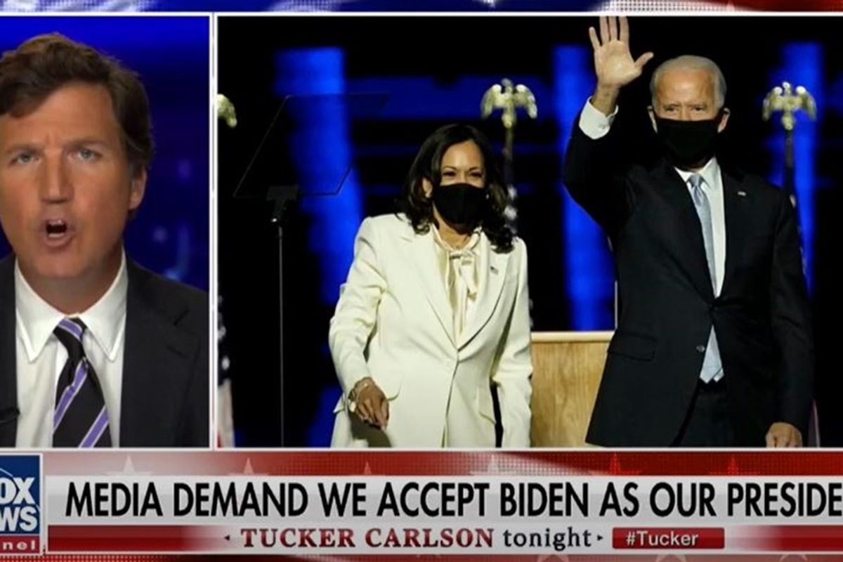 Even Tucker Carlson says it's time to admit 'there isn't enough fraud' to alter election result
