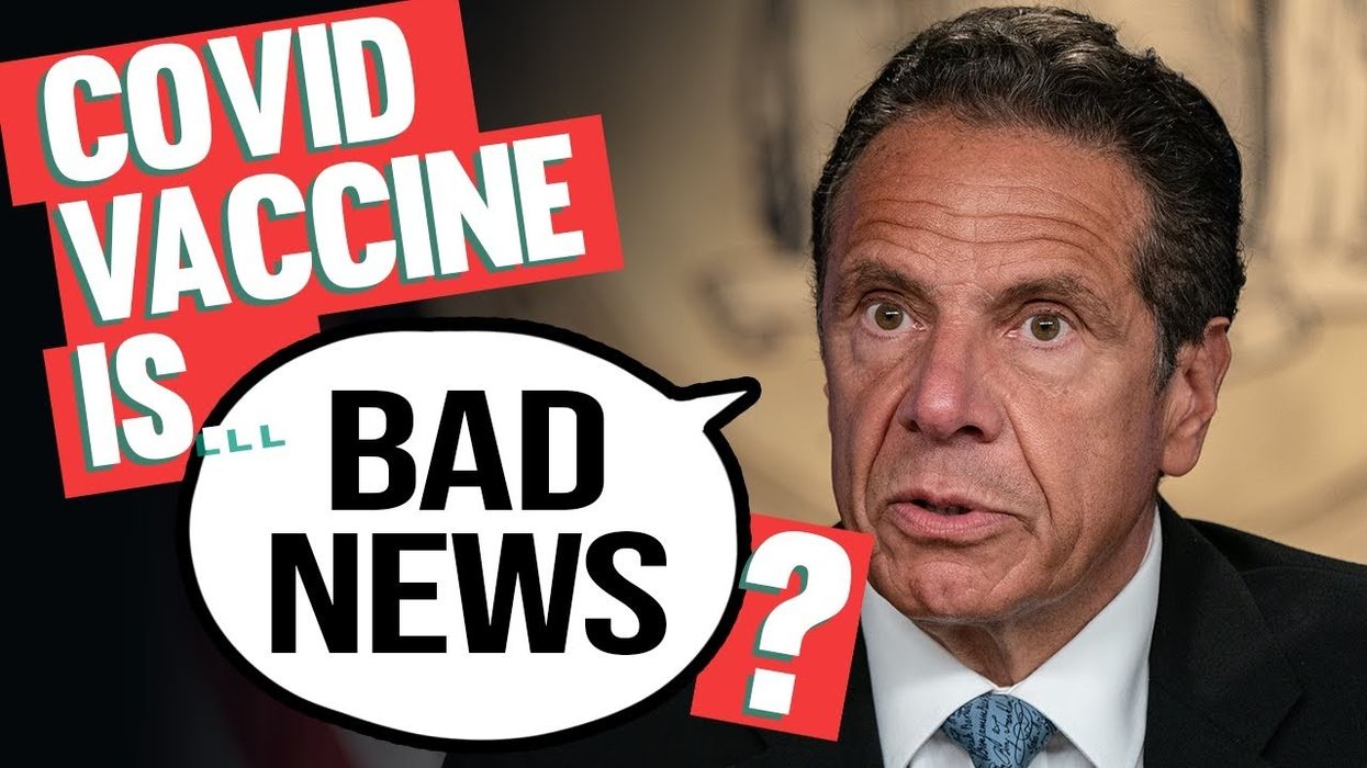 Cuomo says ground-breaking COVID vaccine is BAD NEWS...because Trump is president?!