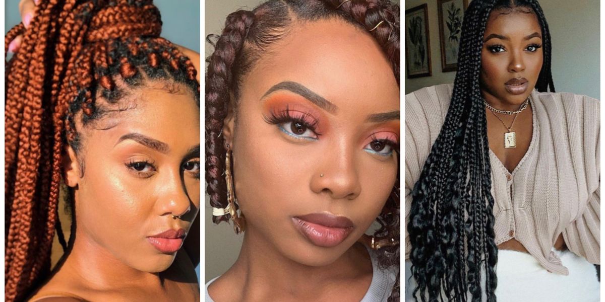Knotless Box Braids For Protective Hair Styles 2020
