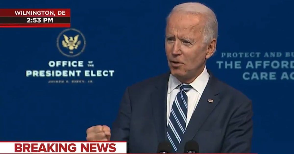 Joe Biden Calls President Trump's Refusal To Concede 'embarrassing' - GOOD