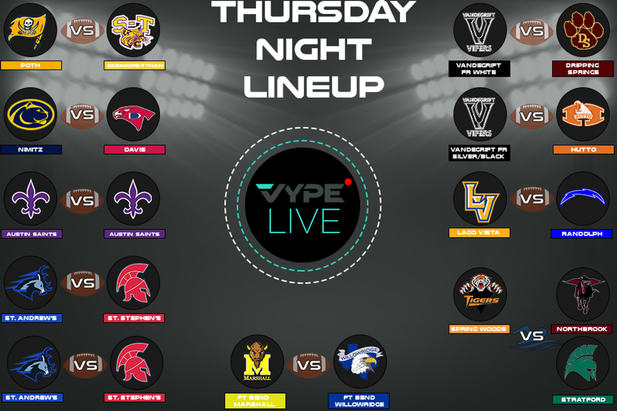 VYPE Live Lineup - Thursday 11/12/20