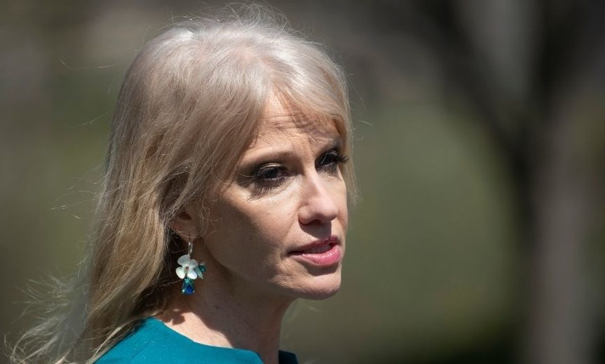 Kellyanne Conway's 2016 Tweet Hailing Trump's Win as 'Landslide. Blowout. Historic' Comes Back to Haunt Her