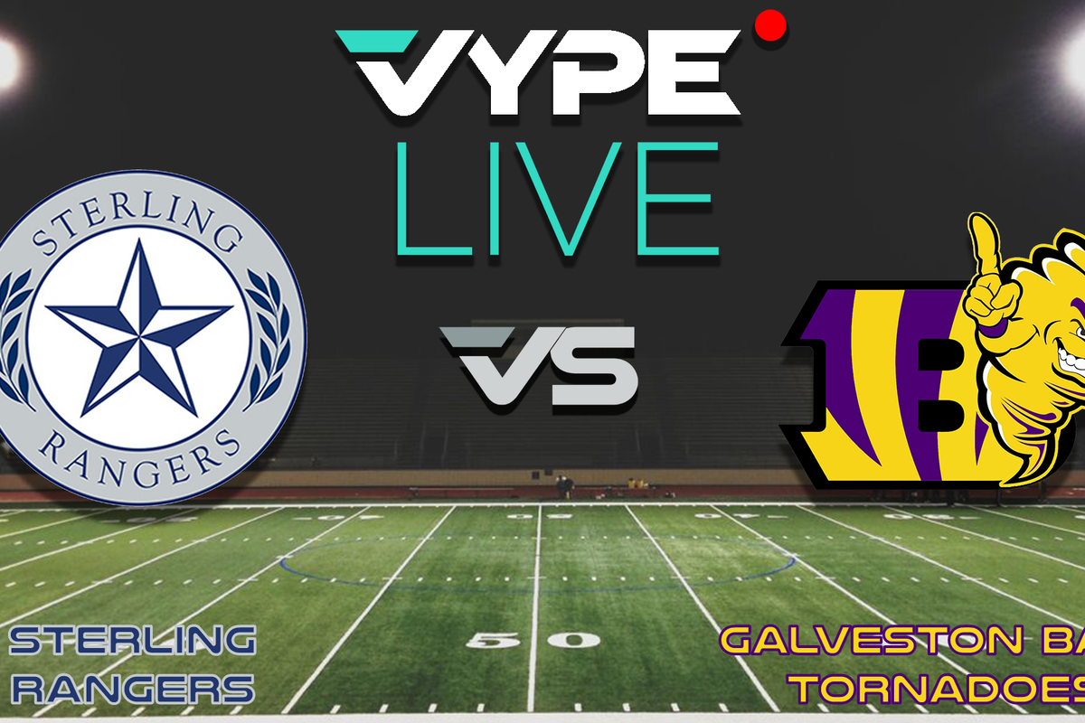 VYPE Live - Football: Sterling vs. Galveston Ball
