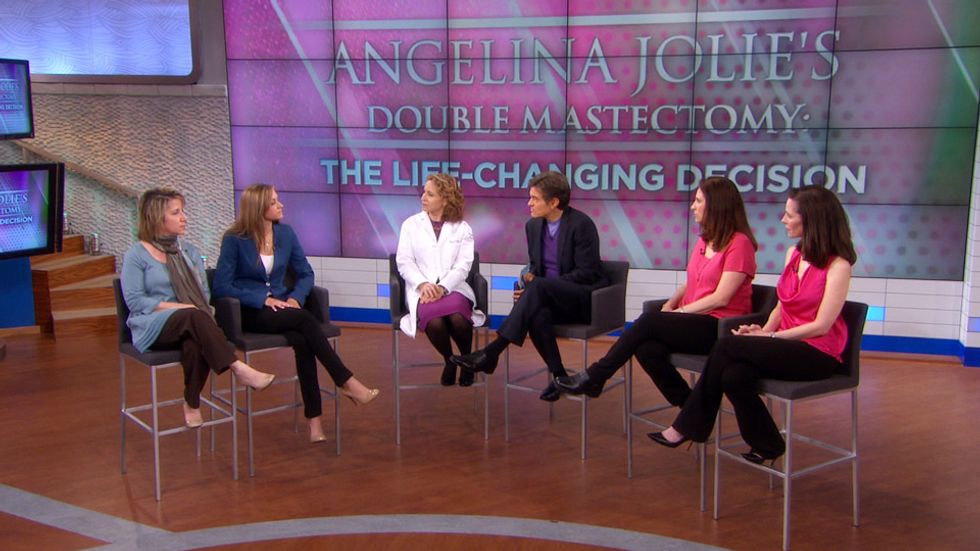 Why Angelina Jolie S Mastectomy Is Your Wake Up Call Pt 1 The Dr Oz Show
