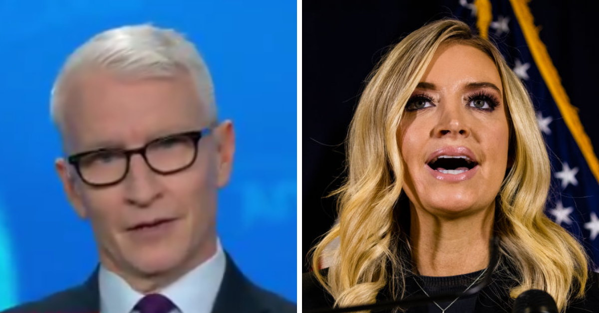 Anderson Cooper Rips Kayleigh McEnany For Going 'Completely Through The Looking Glass' With Fox News Response