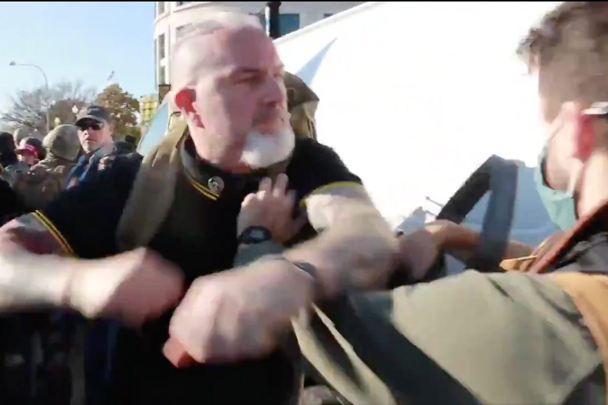 Proud Boys Spent Weekend Bludgeoning Reporters, Each Other