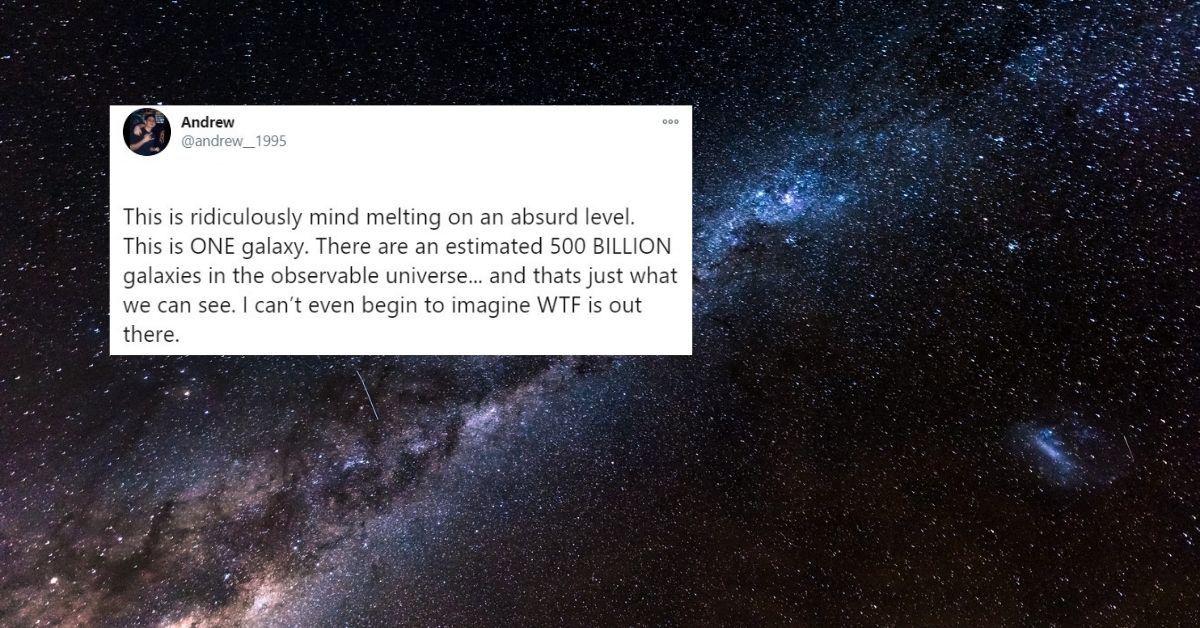 Hubble Telescope's Mind-Blowing Photo Of 500 Million Stars Sparks An Existential Meltdown On Twitter