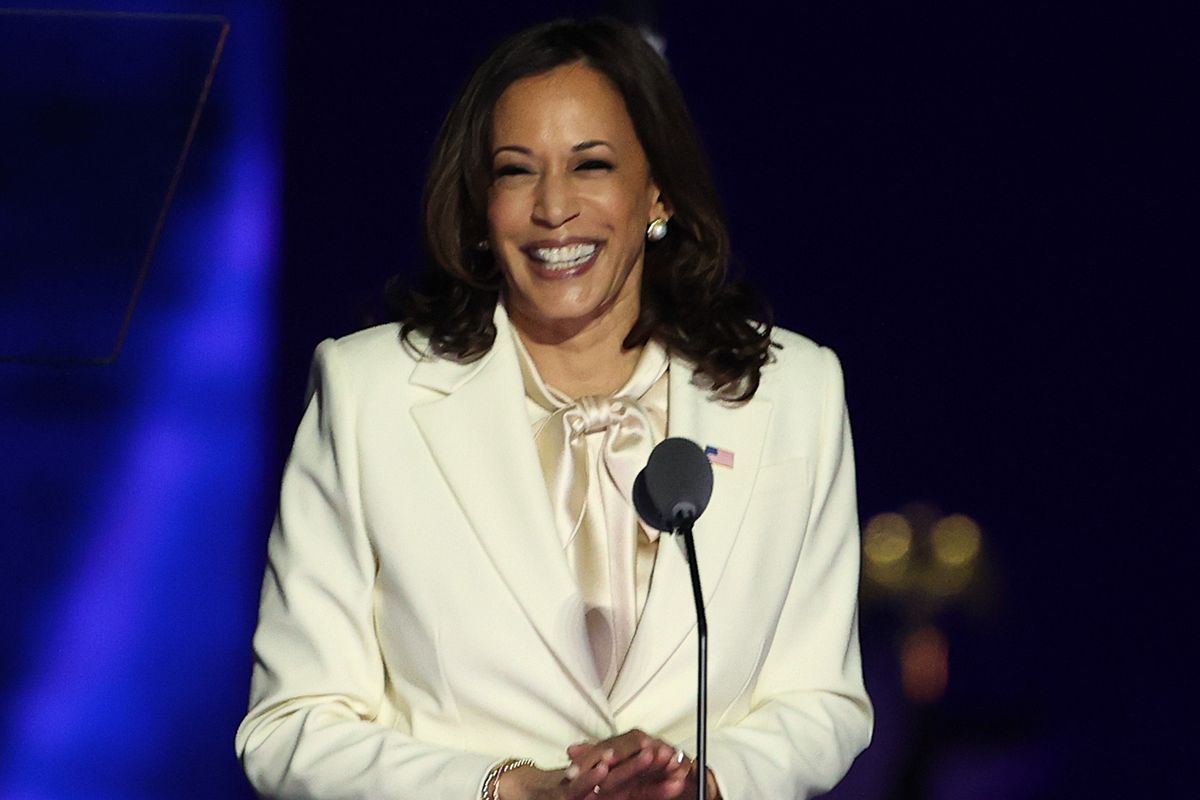 To Talk or Not to Talk About Kamala Harris' Wardrobe