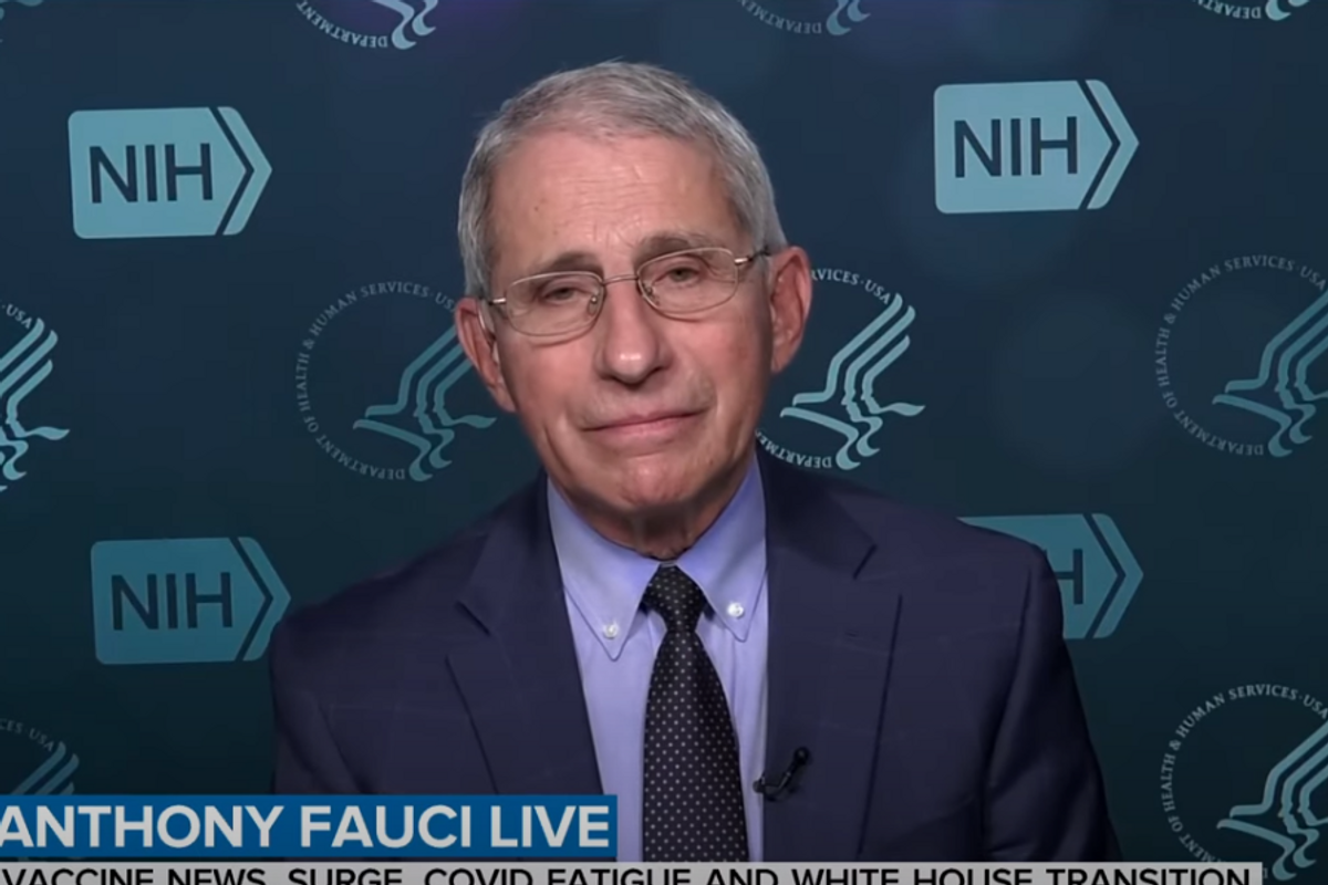 Dr. Fauci Just Kindly, Gently Saying Time For Trump To GTFO
