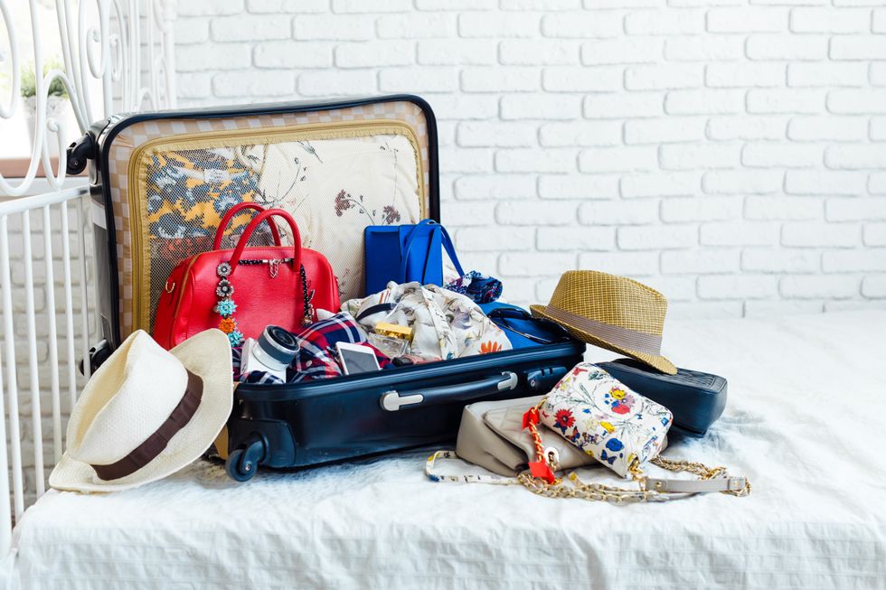 suitcase, travel, trip