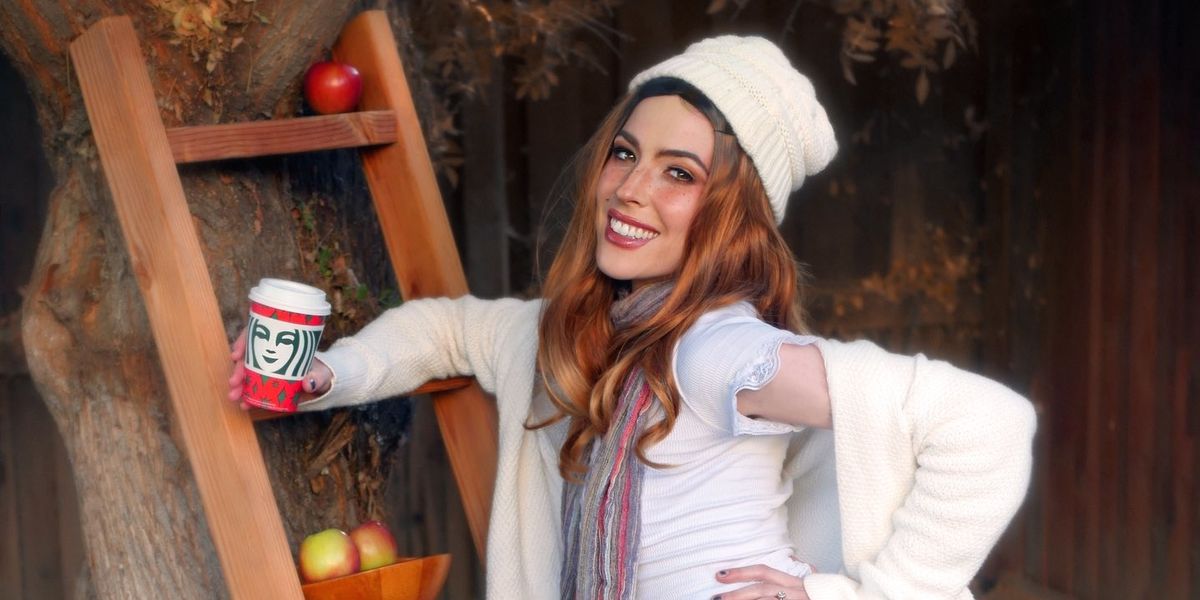 Dorian Electra Does Christian Girl Autumn Cosplay in 'F the World'