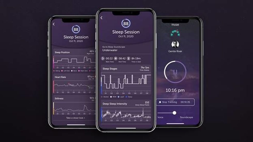 Muse S Sleep Tracking app