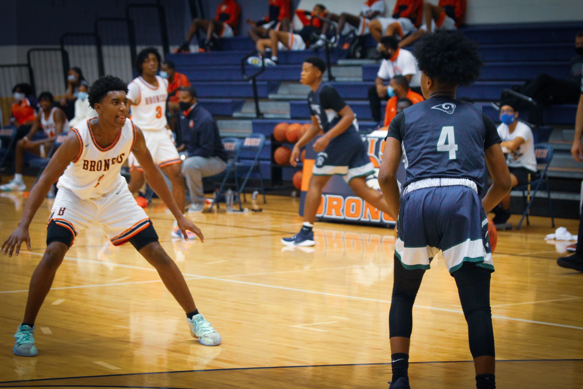 VYPE U Photo Gallery: FB Bush Broncos vs Cy Ridge Rams