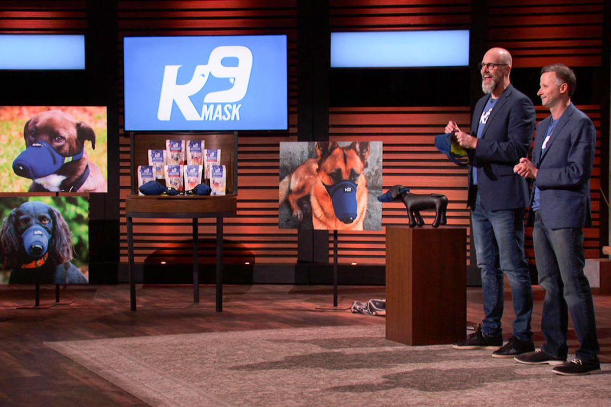 Austin entrepreneurs pitch mask for dogs on Shark Tank