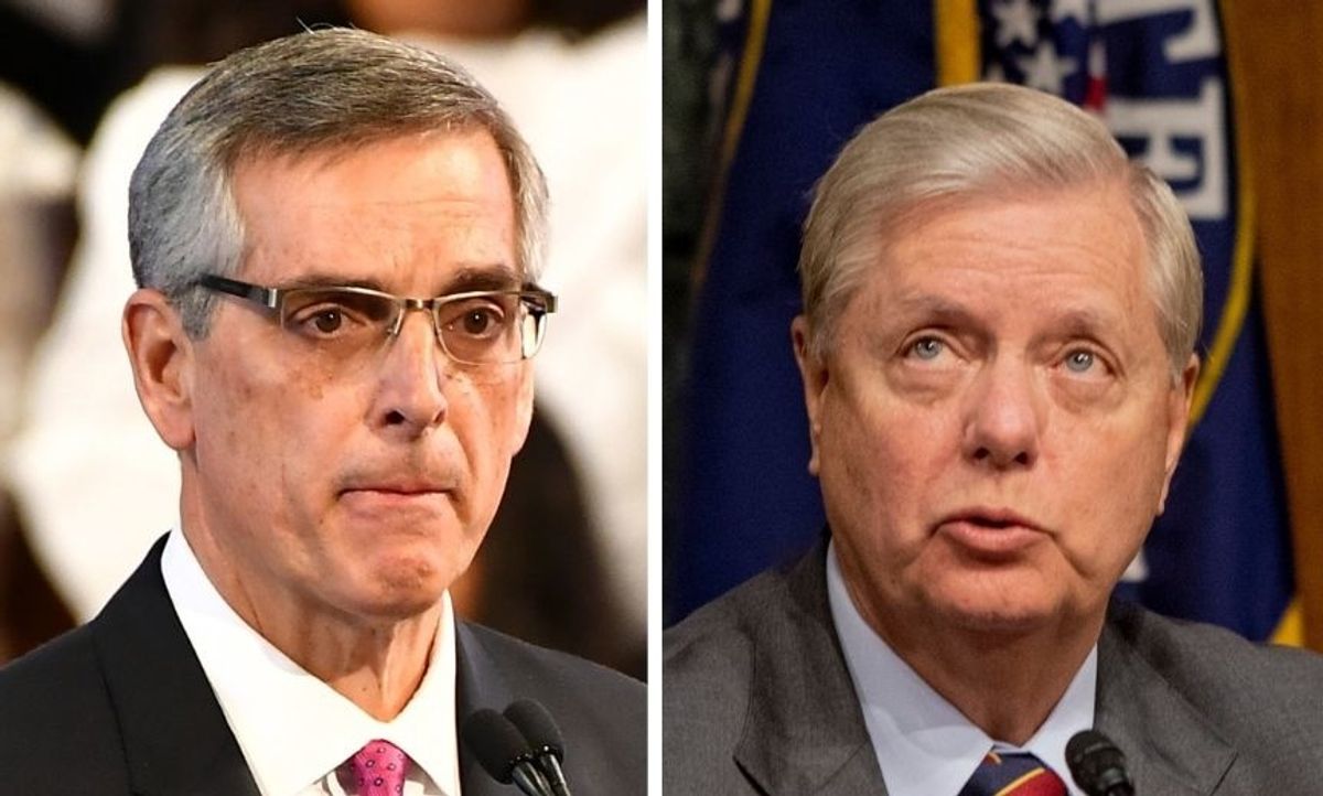 GA Secretary of State Says Lindsey Graham Pressured Him to Throw Out Legal Votes and Graham Just Responded