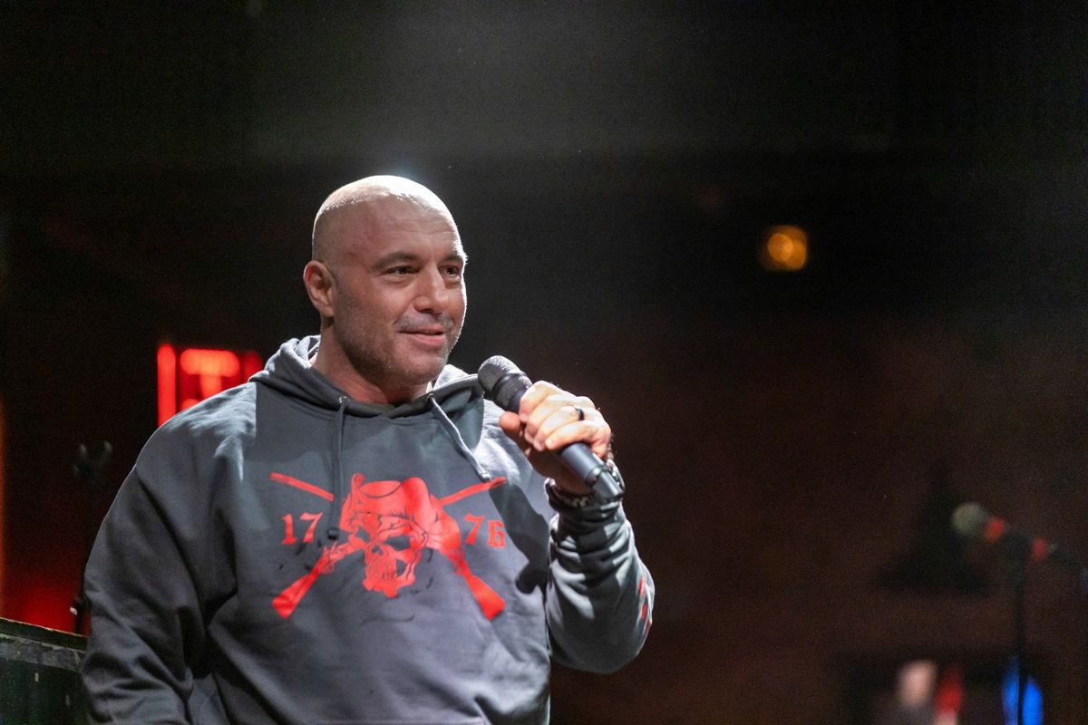 Joe Rogan performs with the Big Laugh Comedy at the Gas Vulcan Company last Wednesday.