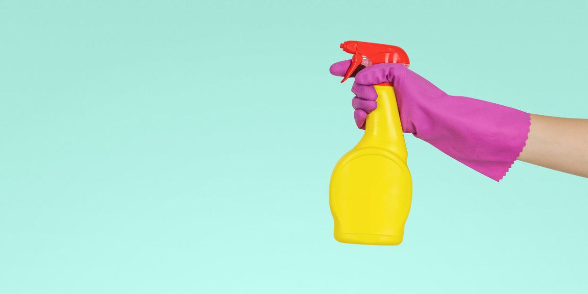 cleaning product shopping