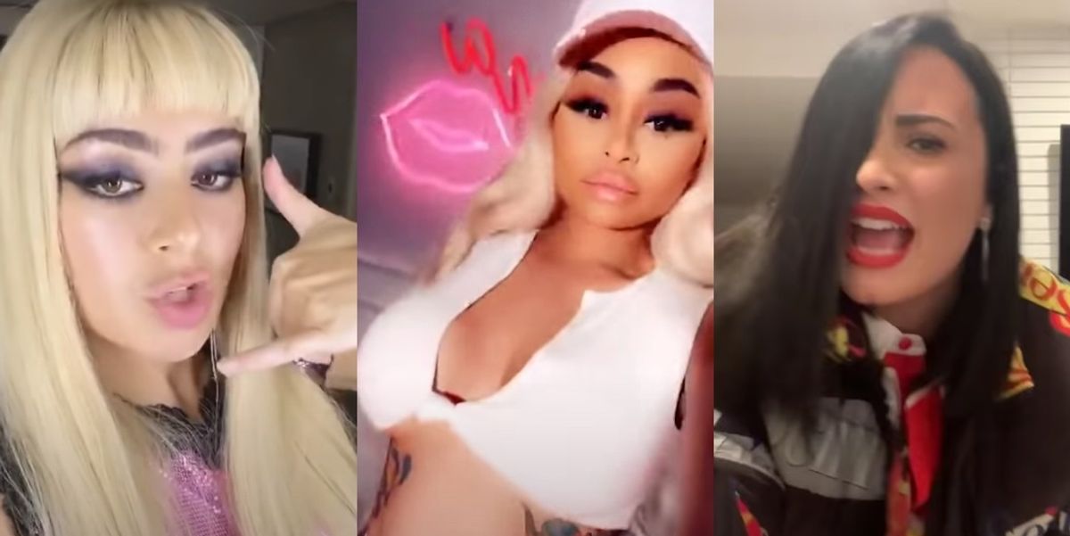 Charli XCX, Blac Chyna and Demi Lovato Dance to Bhad Bhabie