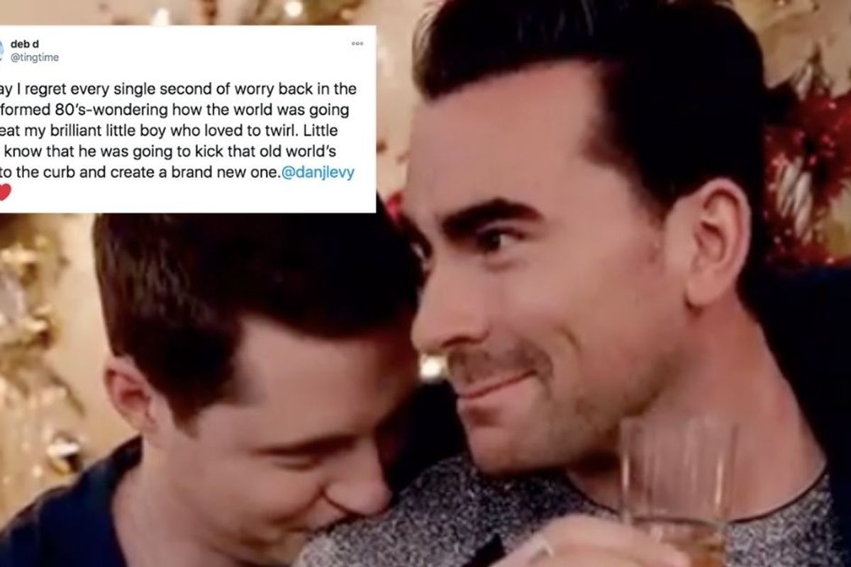 Dan Levy’s mom shared a lovely note on worrying about her 'little boy who loved to twirl'